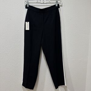 Babaton Conan Pant Terado Cropped Dress Pant W/ Side Stripe Pockets Size 2 NEW